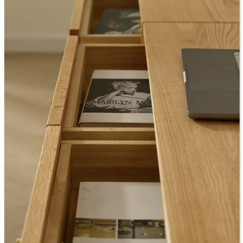 북유럽 디자이너 플로팅 데스크 거실 연구용 원목 컴퓨터 - Bedroom Furniture 리뷰 및 가격