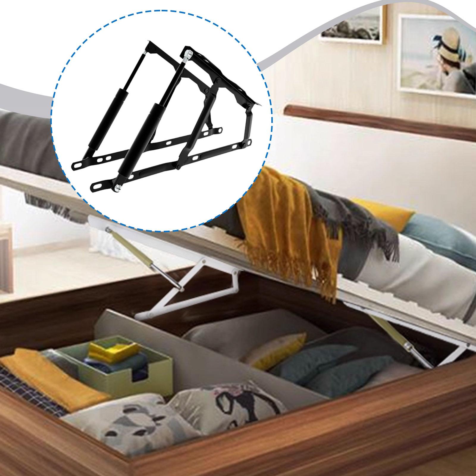 2x 침대 리프트 메커니즘 다용도 75kg 하중 용량, - Gas Lift Storage Bed Hydraulic 리뷰 및 가격